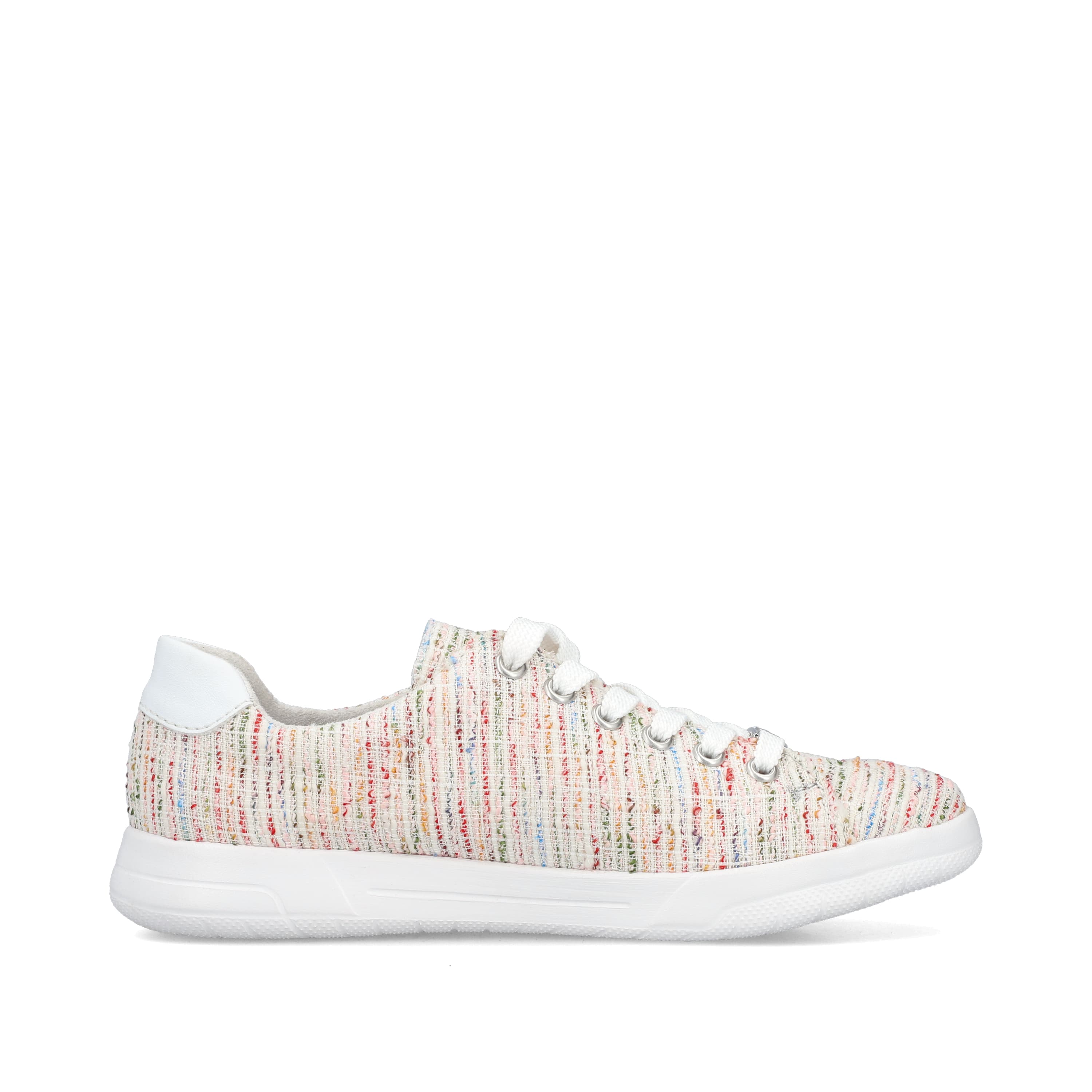 Rieker Damen Sneaker Low multi-reinweiss