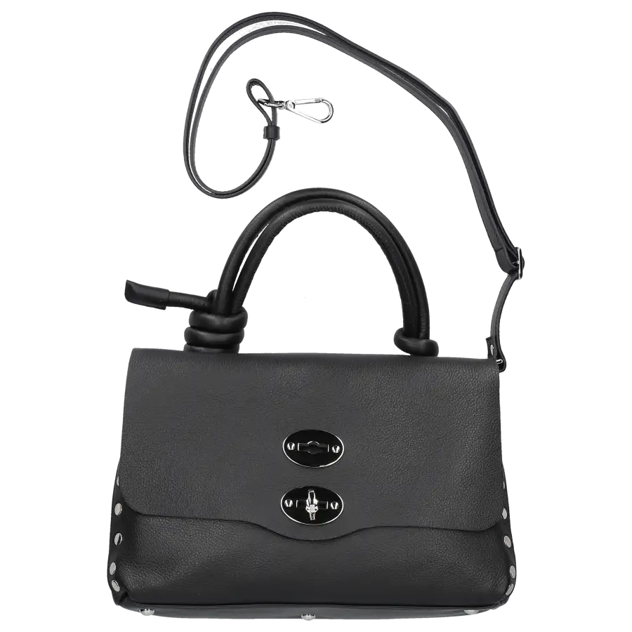 Zanellato - Handtasche POSTINA S Kalbsleder - schwarz