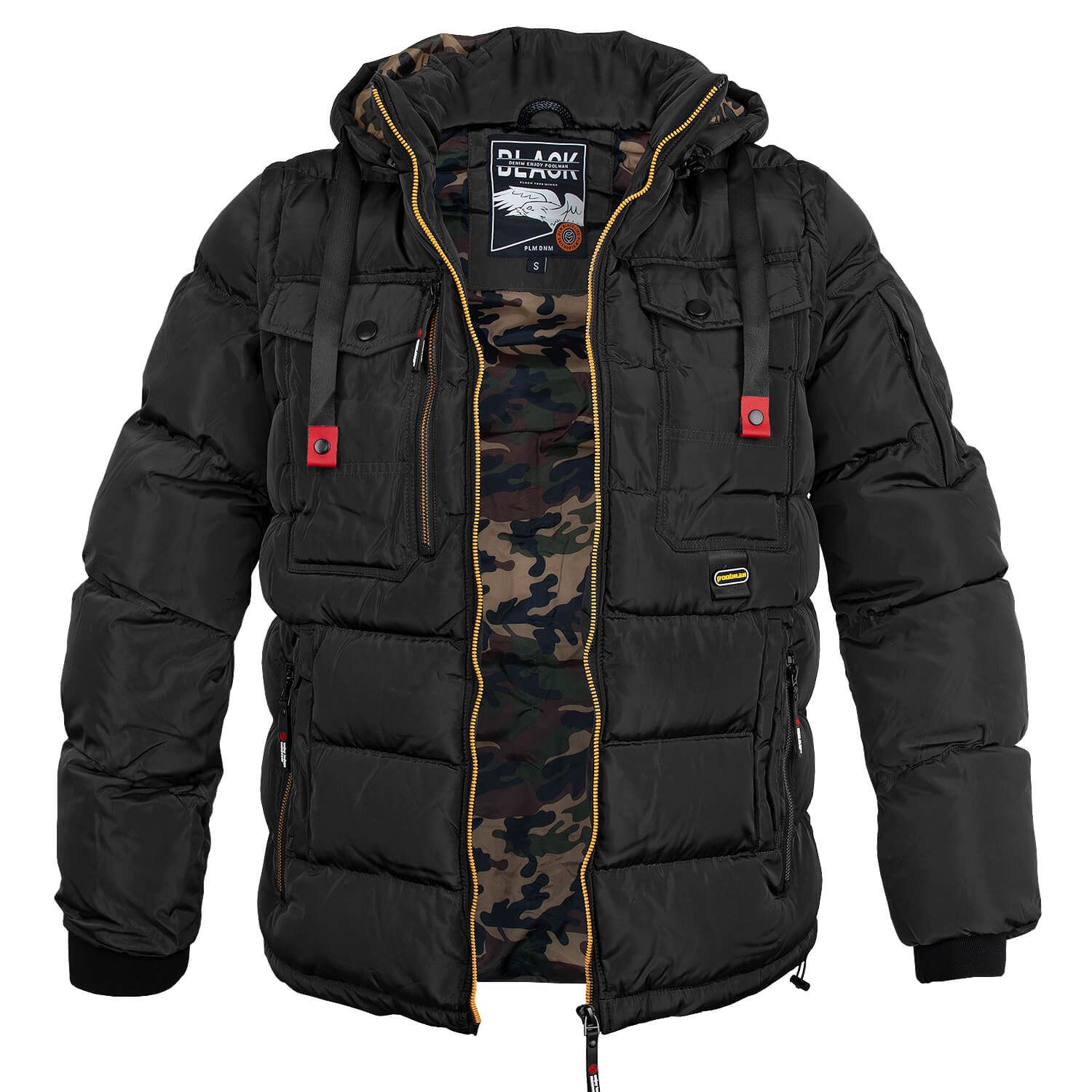 2 in 1 Winterjacke Camo Style
