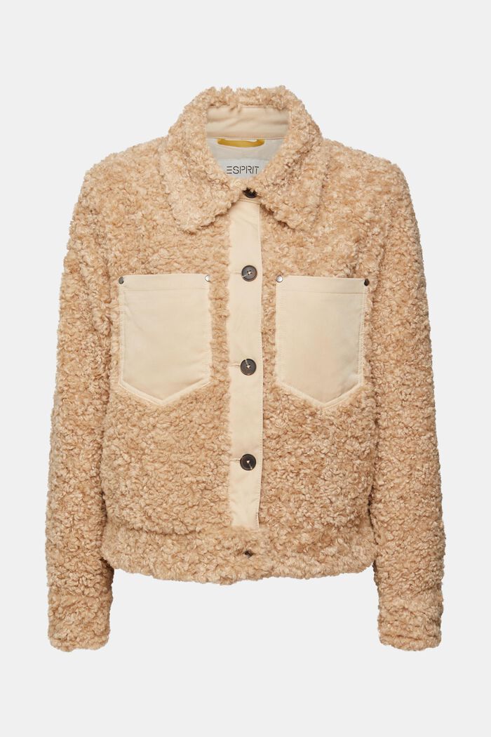 Shacket aus Teddyfell