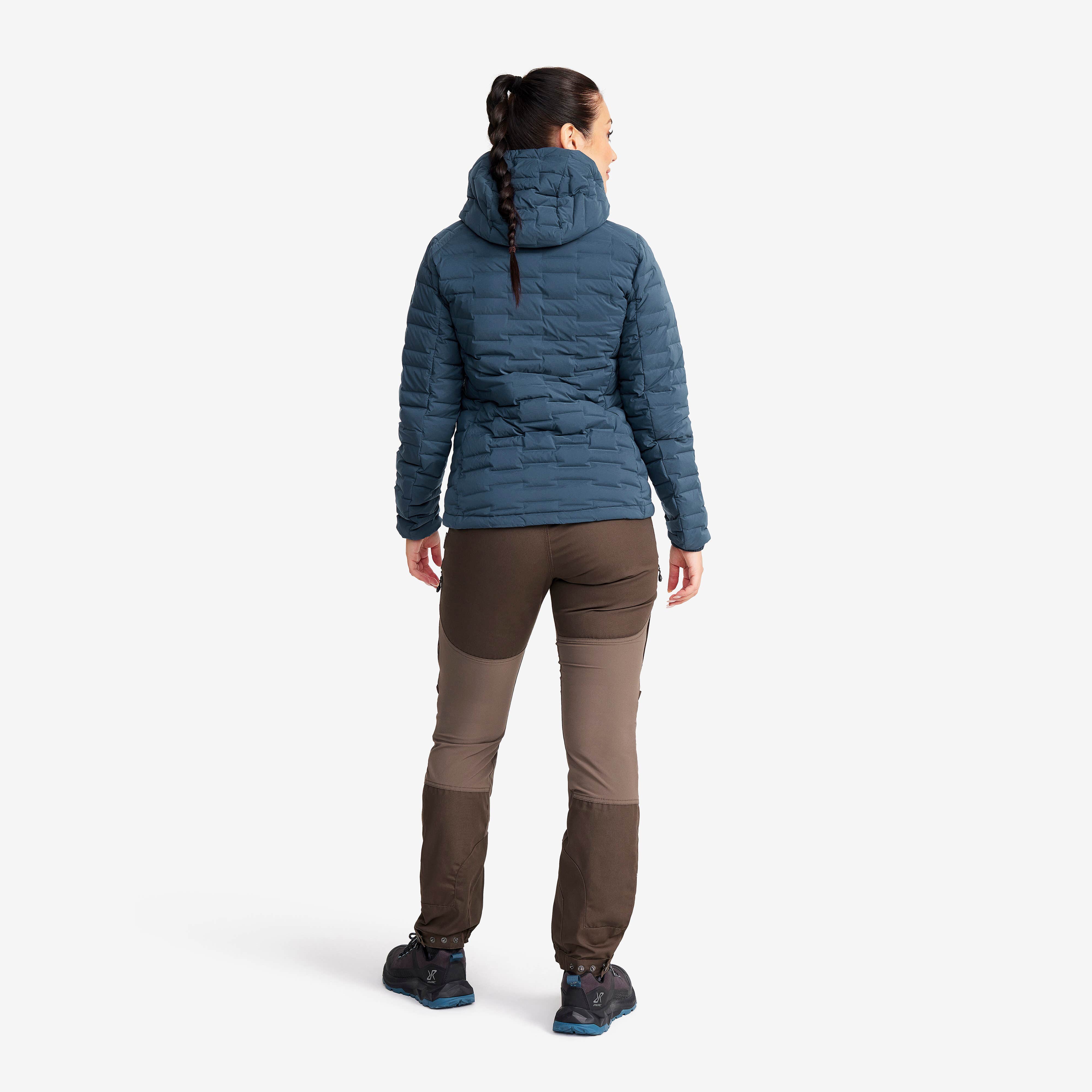 Flex Stretch Down Jacket Femme Moonlit Ocean