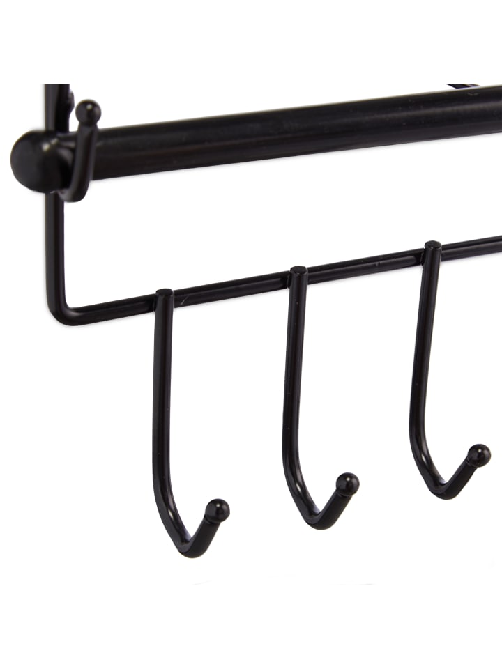 relaxdays Schmuckhalter in Schwarz - (B)36,5x (H)30 x (T)3,5 cm günstig kaufen onesize