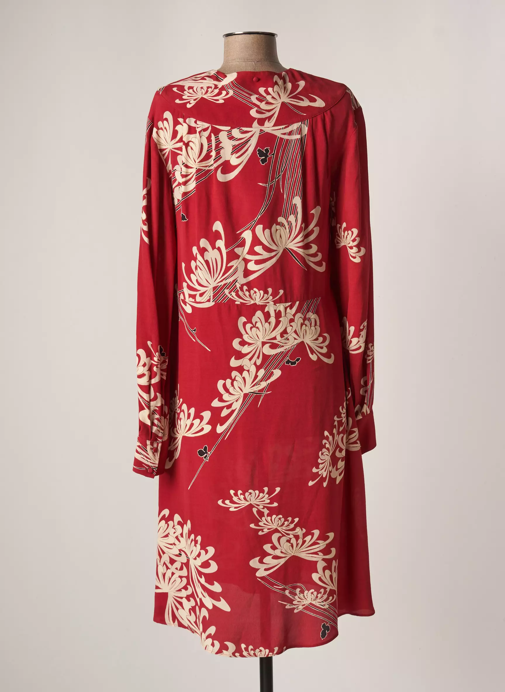 Mcq Robes Mi Longues Femme couleur rouge