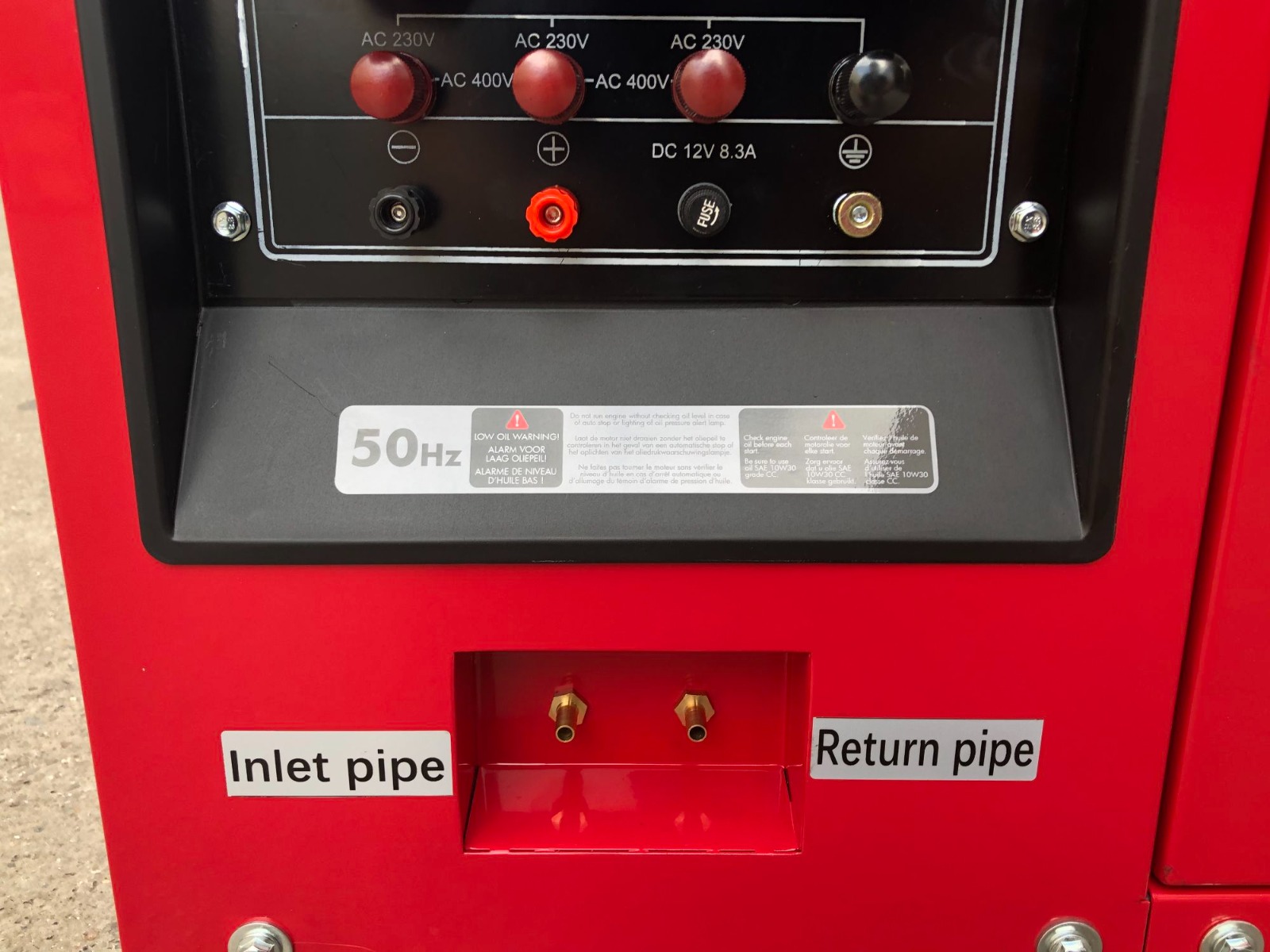 Metal Works 724562243 DG150EP Dizel generator 1x230V 12.0KW / 3x400V 15.0KW sa priključkom za eksterni rezervoar goriva