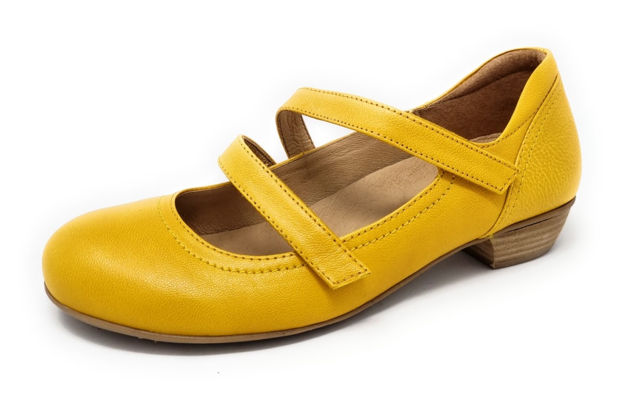 BRAKO Ballerinas gelb
