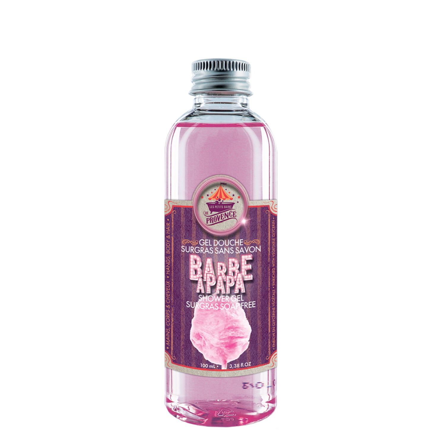 Les Petits Bains de Provence Gel Douche Fête Foraine Barbe à Papa