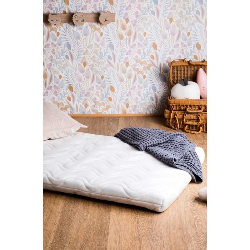 Matelas de voyage COCOLATEX roulé 60x120 cm