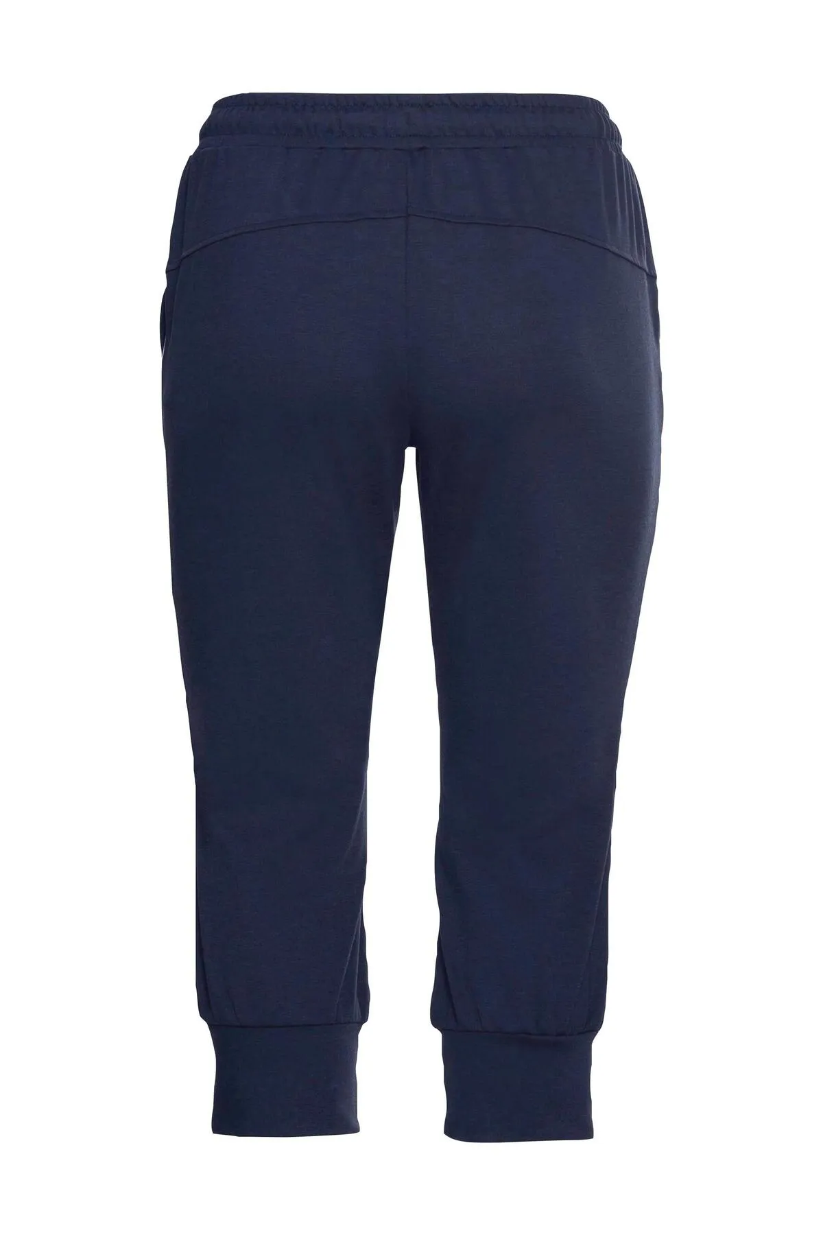 Sheego  Kurze Sporthose - Blau - Mittlerer Bund