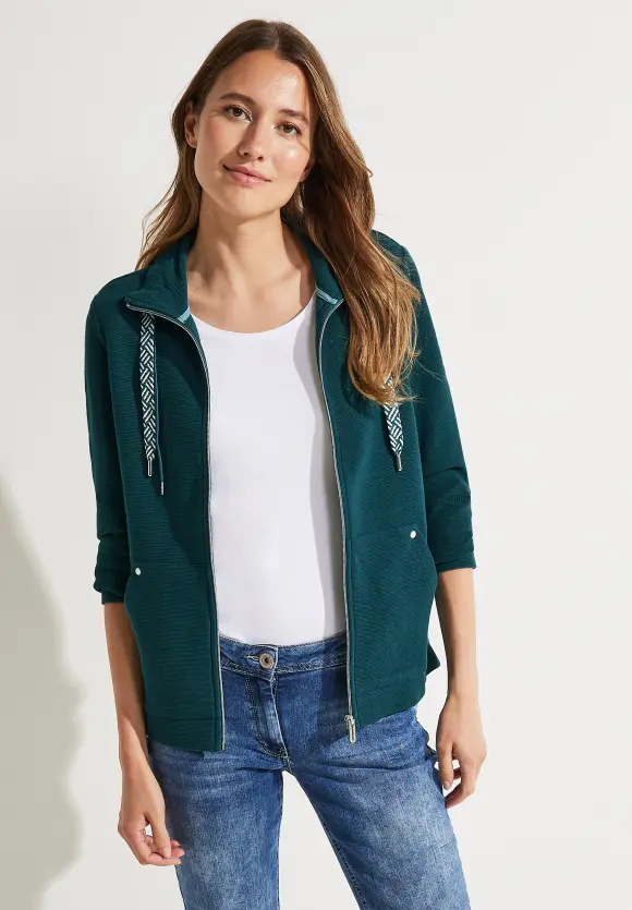CECIL Shirtjacke mit Struktur