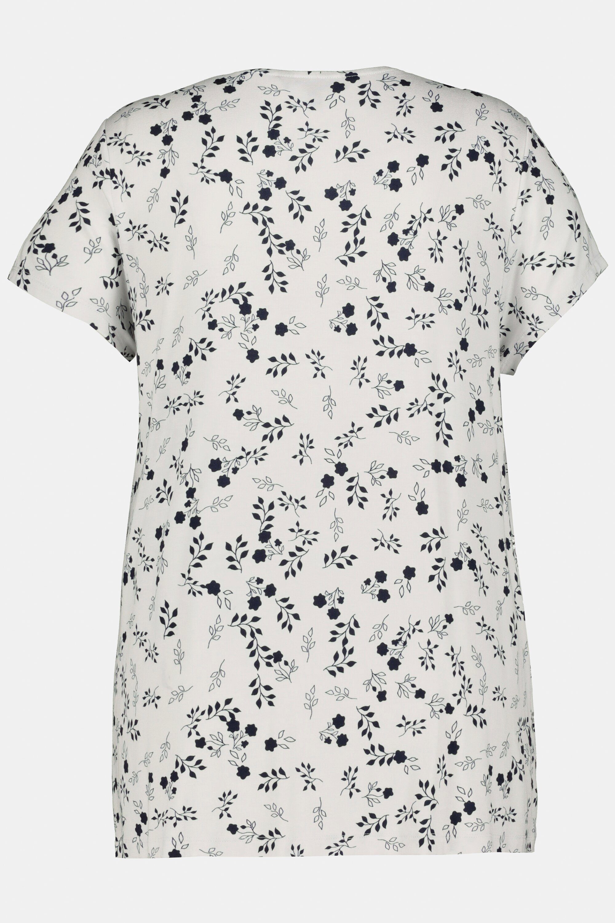 Ulla Popken Umstandsshirt Bellieva-Shirt doppellagig Still Top 3/4-Ärmel