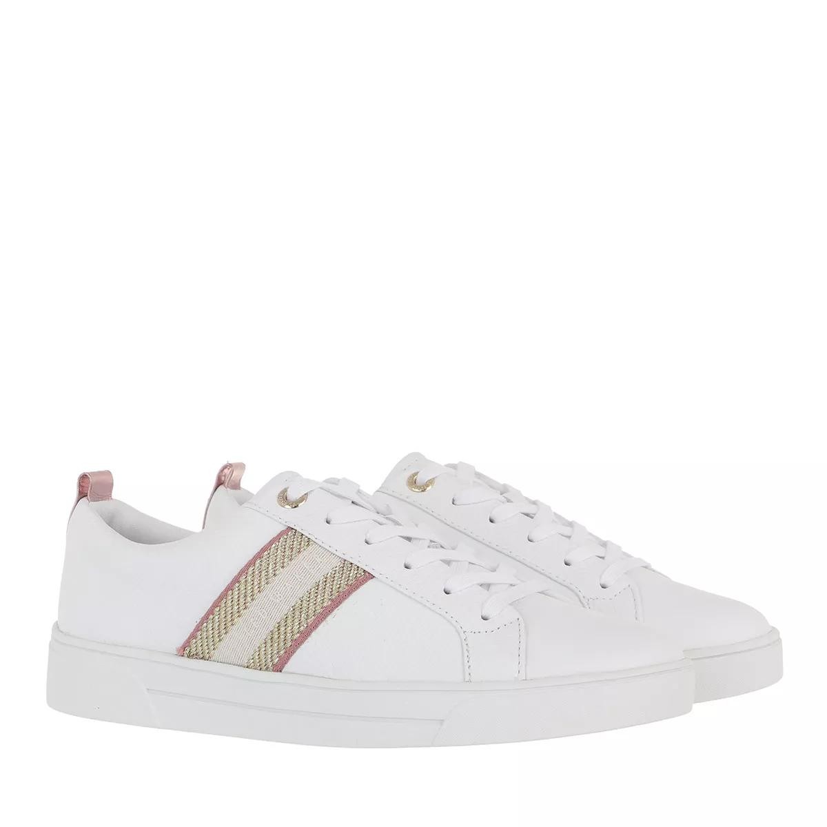 TED BAKER Freizeit Schnürer weiss Low-Top Sneaker