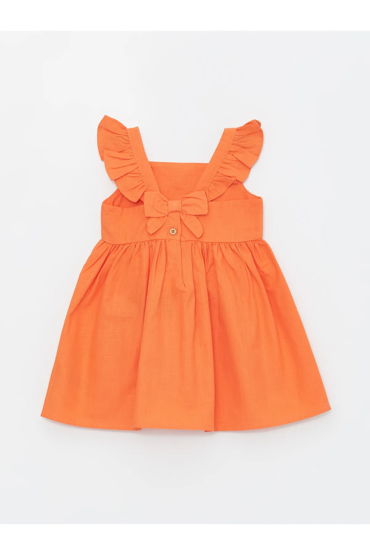 LC Waikiki  Basic-Babykleid für Mädchen mit quadratischem Ausschnitt und Trägern