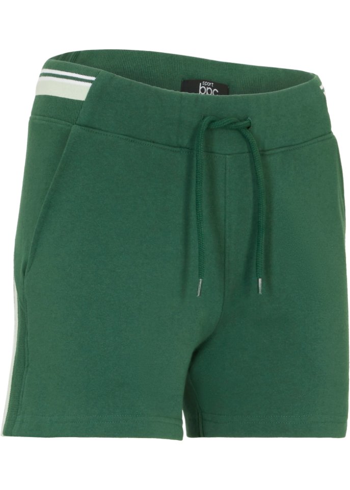 Sweat-Shorts mit Kontraststreifen