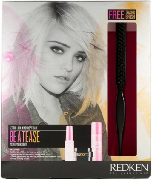 Redken Get the Look Out of Bed Be a Tease Haarstylingset