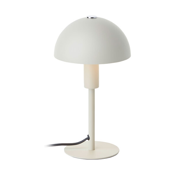 Pilz-Tischleuchte Petite E14, beige matt