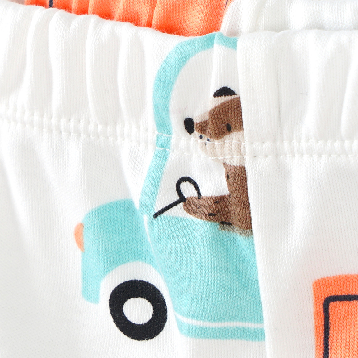 Baby Langarmshirt mit Fahrzeug-Allover