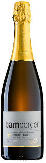 2017 Pinot Rosé Sekt PRESTIGE brut nature - Wein- und Sektgut Bamberger