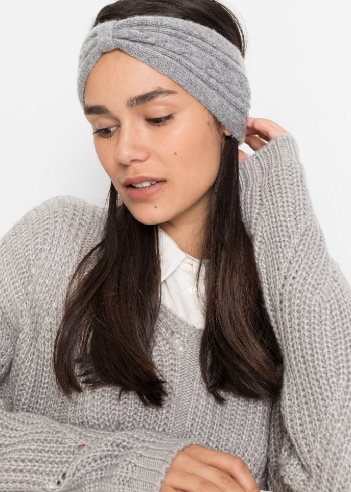 Wollstirnband mit Good Cashmere Standard®-Anteil