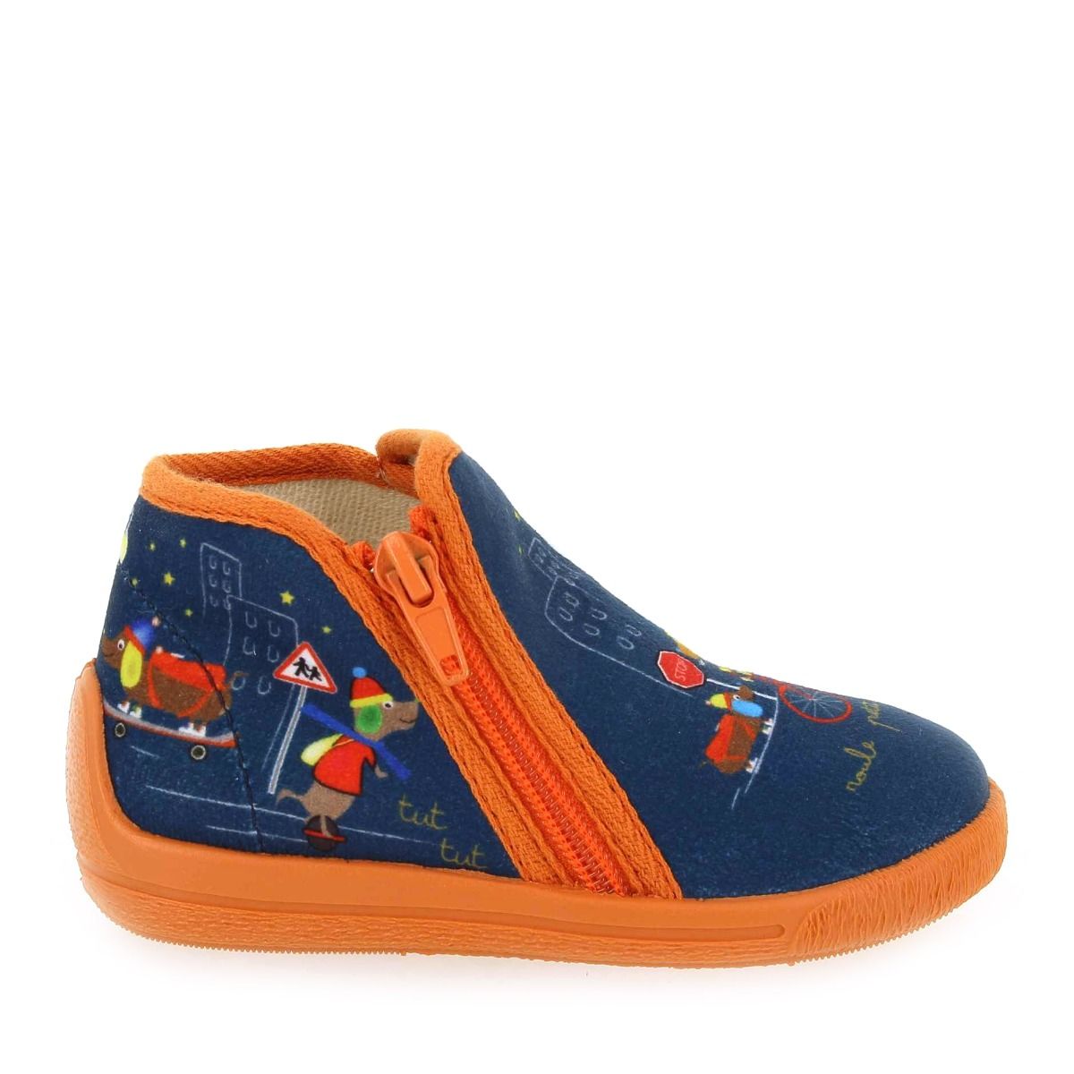 Bellamy  TEK - bleu orange