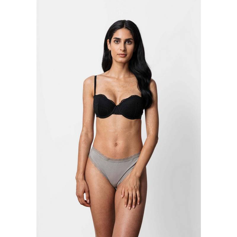 Snocks Tangas mit Spitze aus Bio-Baumwolle Unterhose Damen
