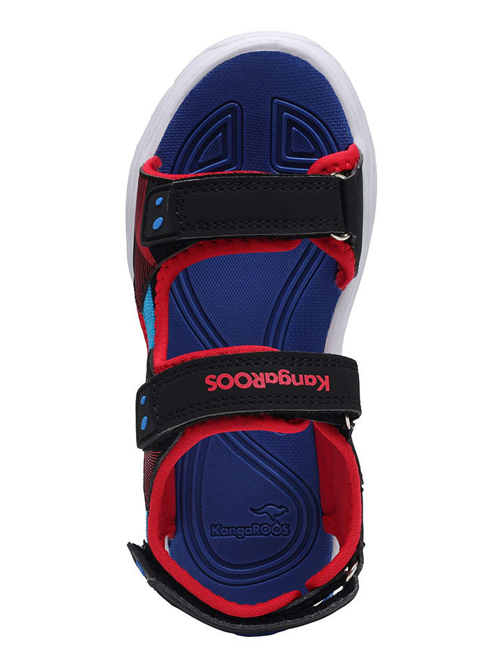 Kangaroos Sandalen in Rot/Dunkelblau günstig kaufen