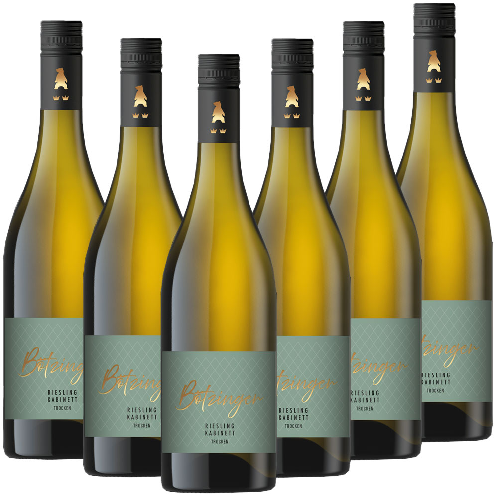 Winzergenossenschaft Bötzingen Der Bötzinger - Riesling Kabinett trocken - 6er Karton