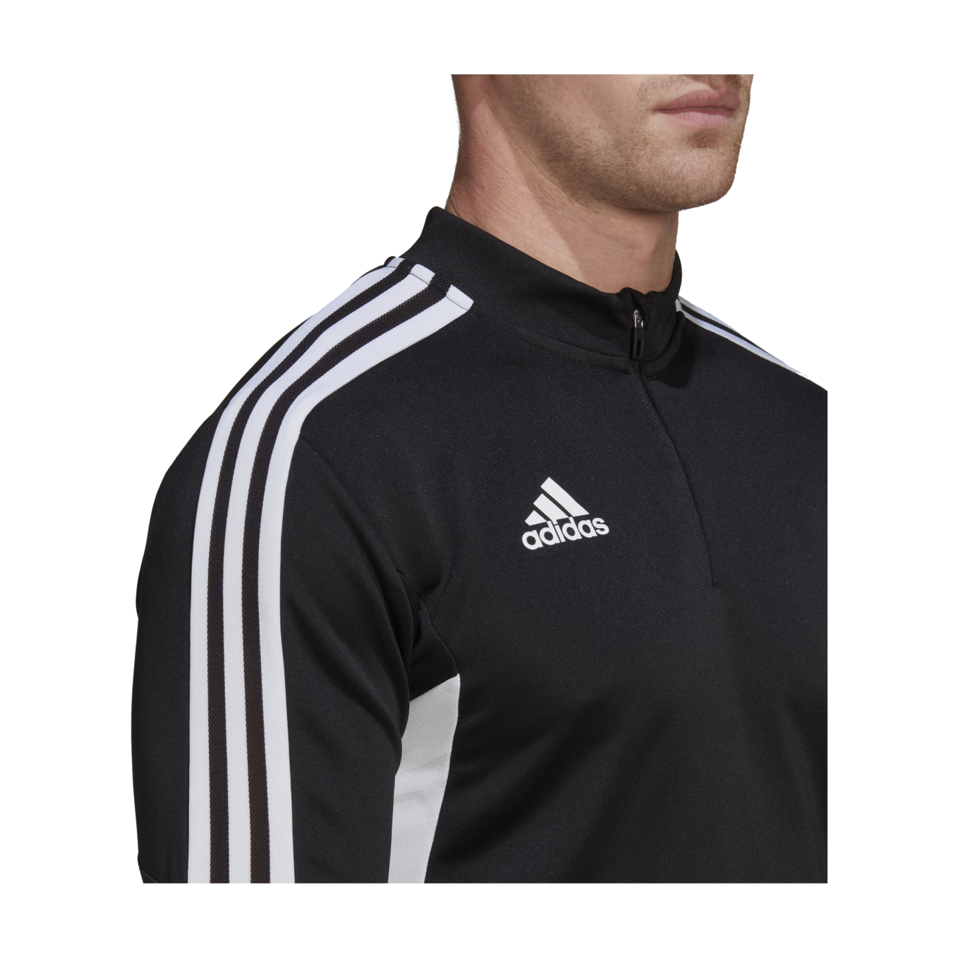 adidas Condivo 22 HalfZip Sweatshirt Schwarz Weiss
