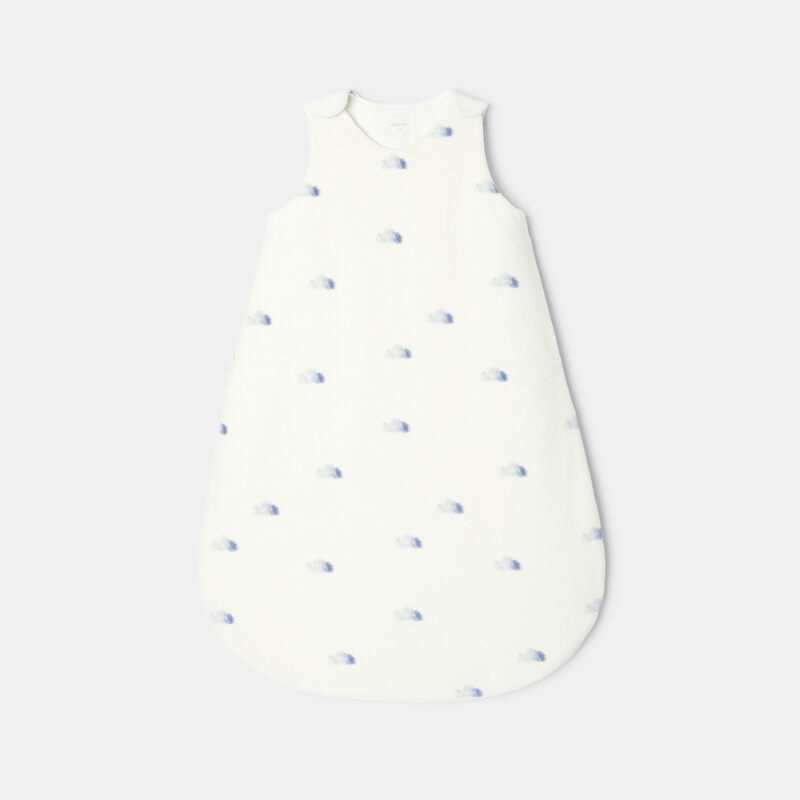 Gigoteuse en velours blanche mixte Absorba