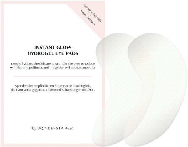 Wonderstripes Instant Glow Hydrogel Eye Pads Augenpads