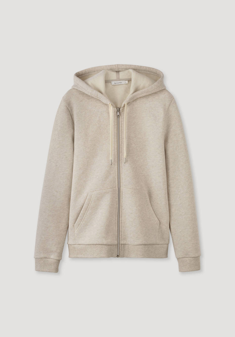 Sweatjacke aus reiner Bio-Baumwolle
