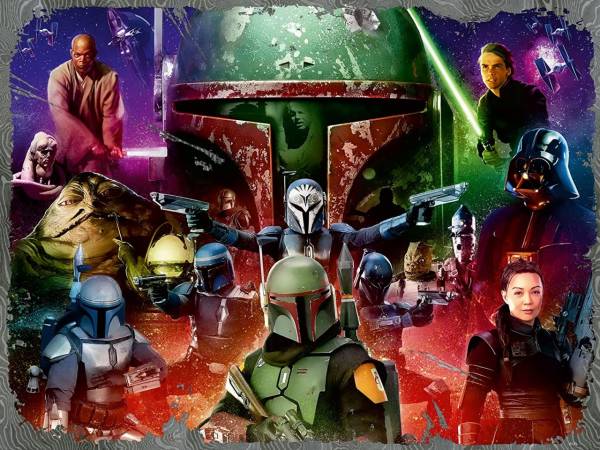 Puzzle: Star Wars: Boba Fett - Bounty Hunter (1500 Teile)