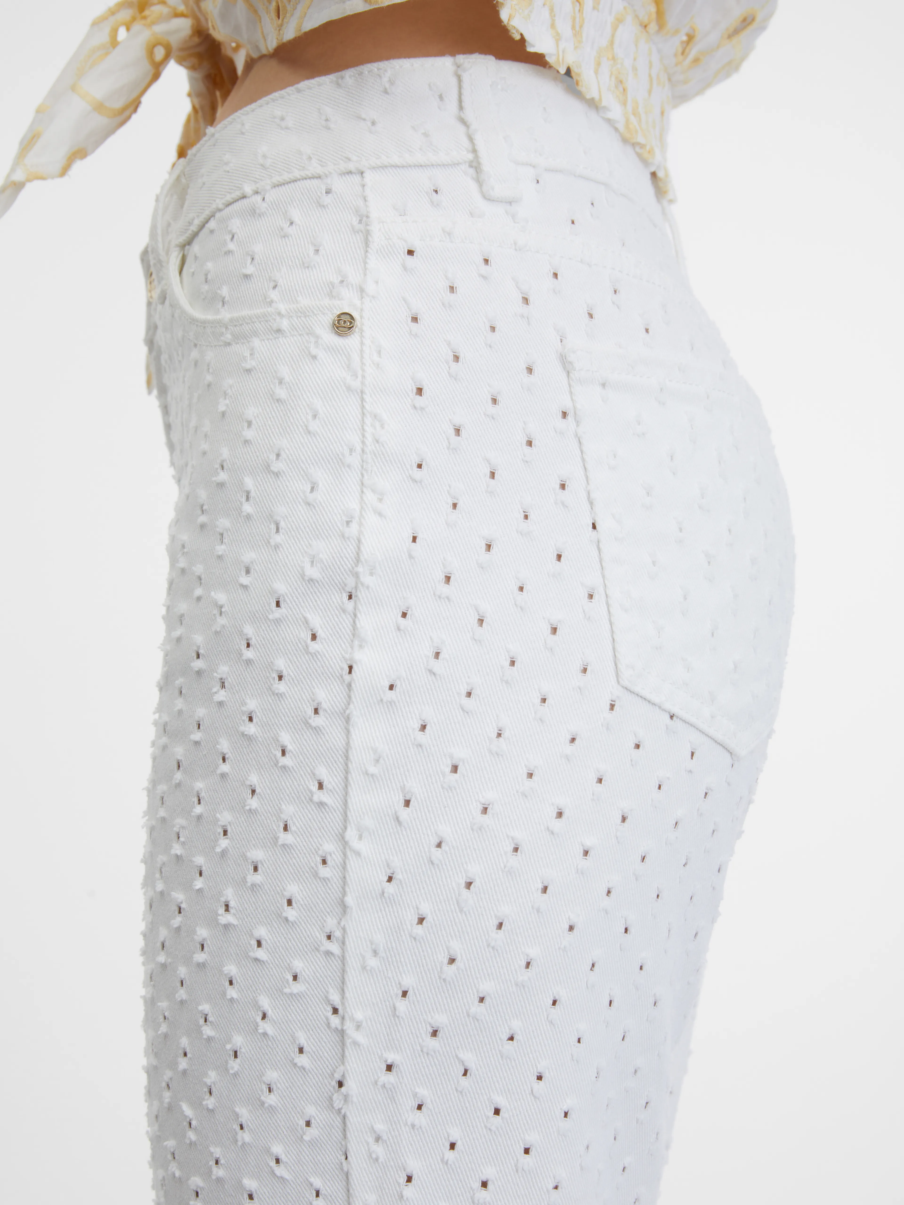 Weiße Damenhose ORSAY