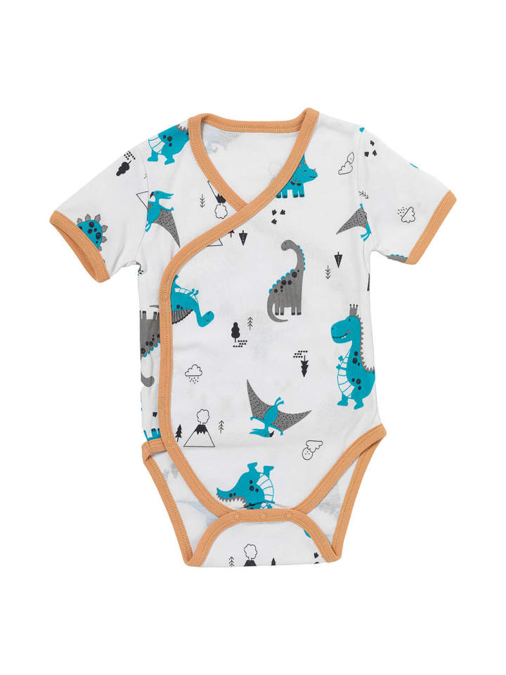 Schlummersack Bio Baby-Wickelbodys kurzarm 2er-Pack in Hellblau günstig kaufen