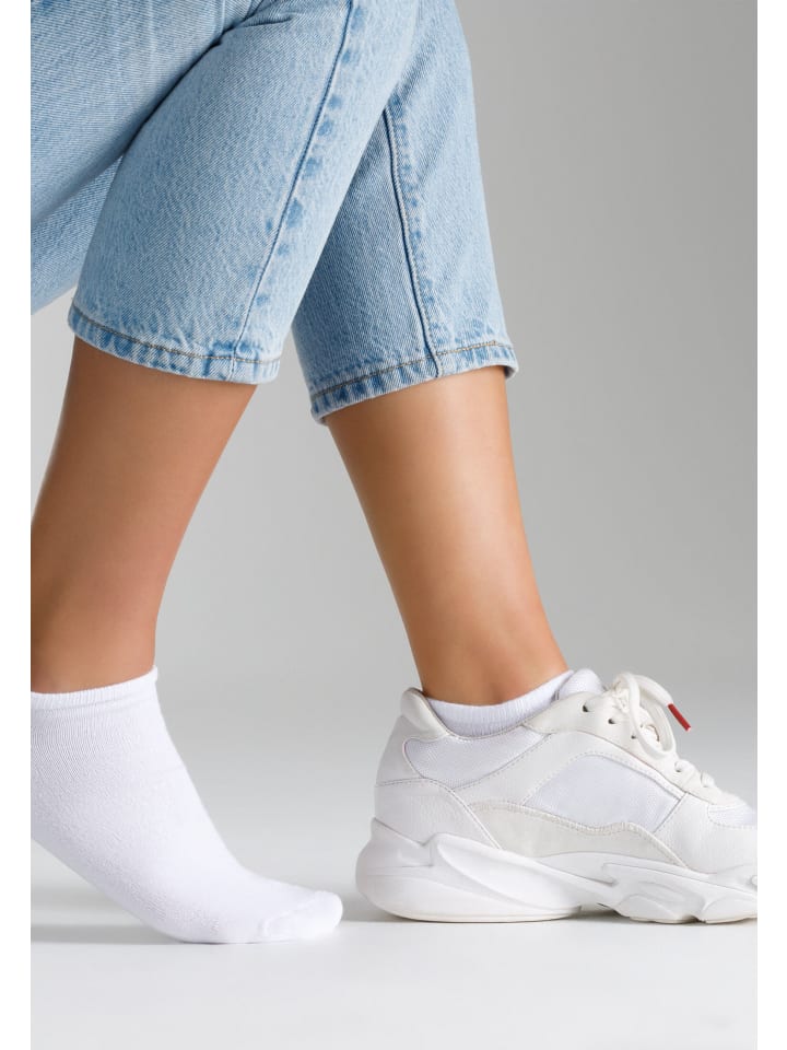 S. Oliver Sneakersocken 10er Pack essentials in Weiß günstig kaufen