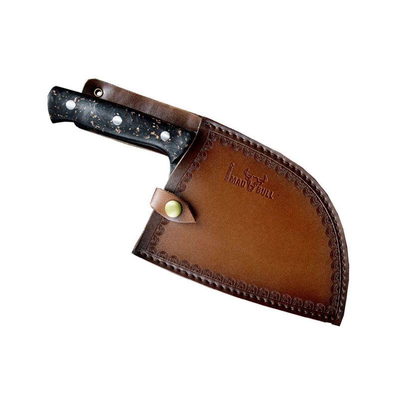Samura Mad Bull Chopper Küchenbeil Marmor Carbon (Hackbeil) CM.18