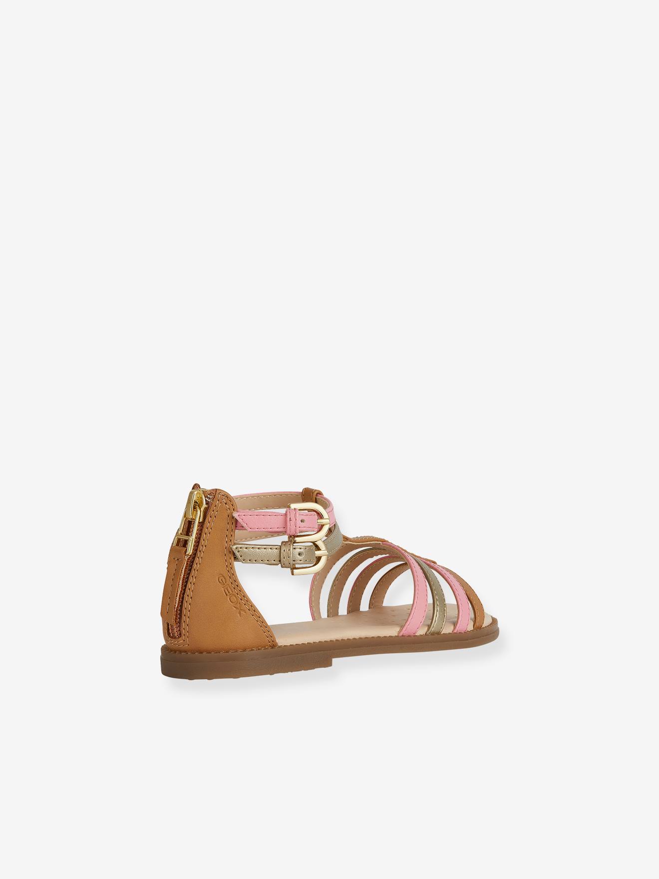Geox Mädchen Sandalen J7235 Karly Girl GEOX - braun