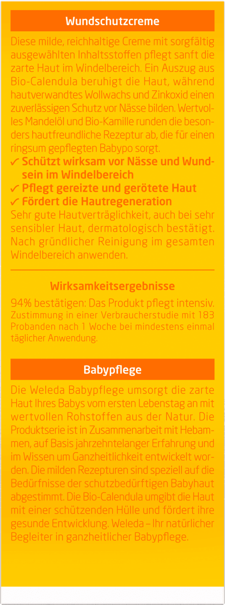 Wundschutzcreme Calendula, 75 ml