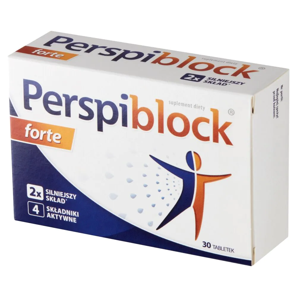 Perspiblock Forte, integratore alimentare per ridurre la sudorazione, compresse