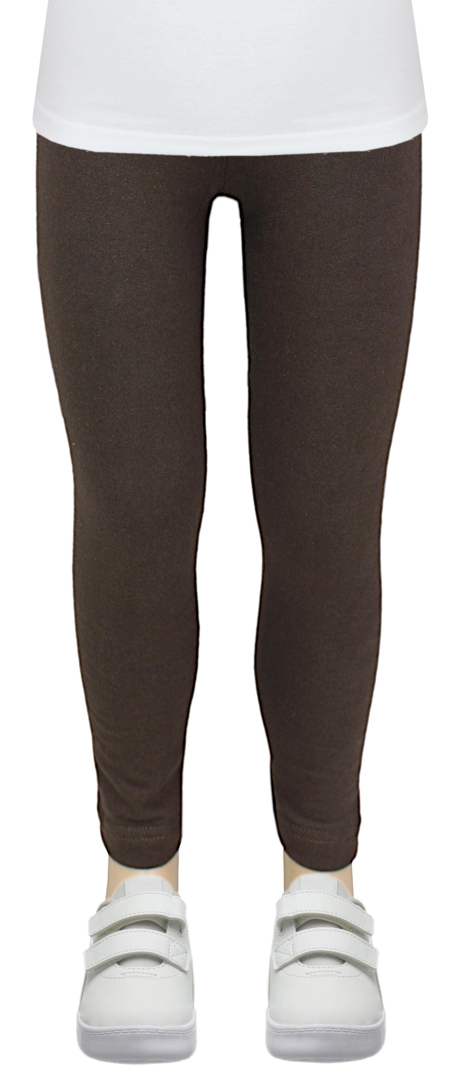TupTam Thermoleggings Mädchen Leggings Blickdichte Leggins Winterleggings 3er Pack