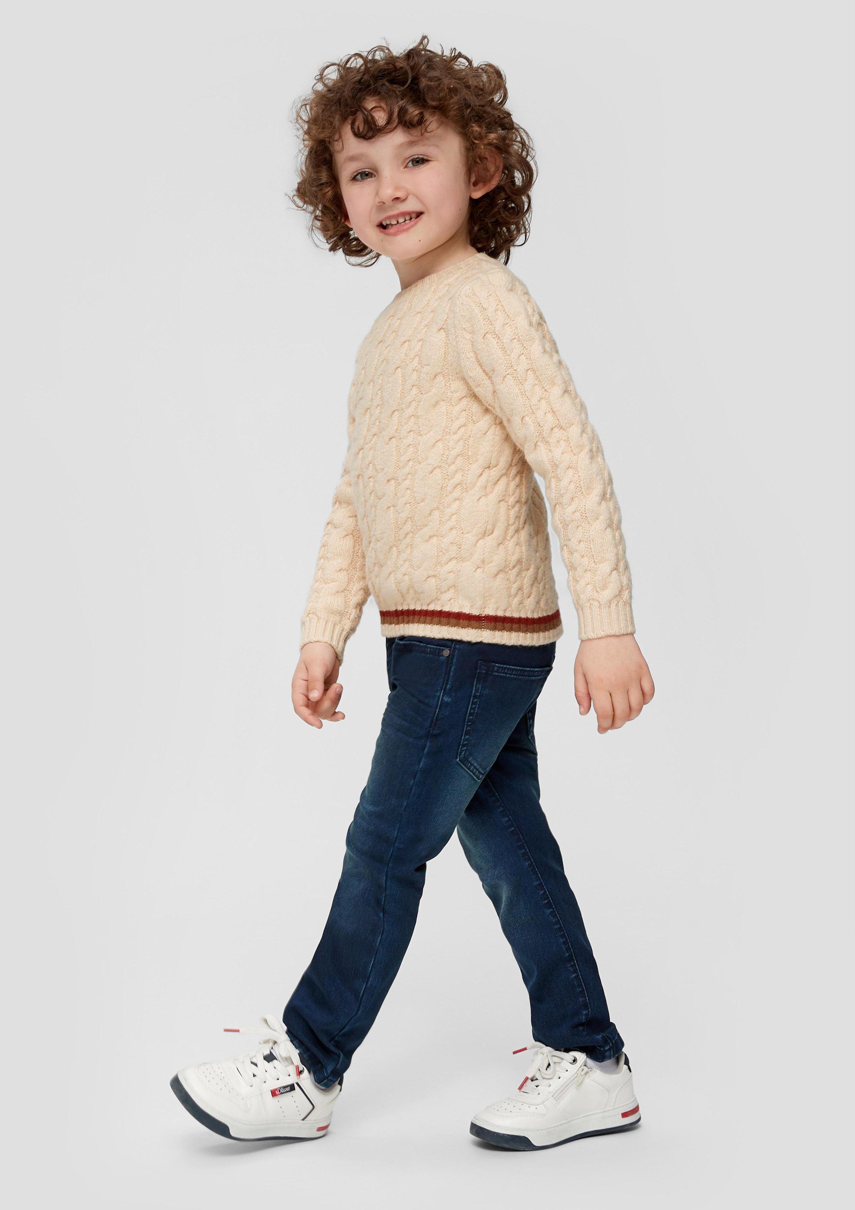 Strickpullover mit Zopfmuster  2134183-8120
