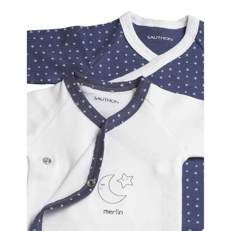 Lot de 2 bodies manches longues Merlin