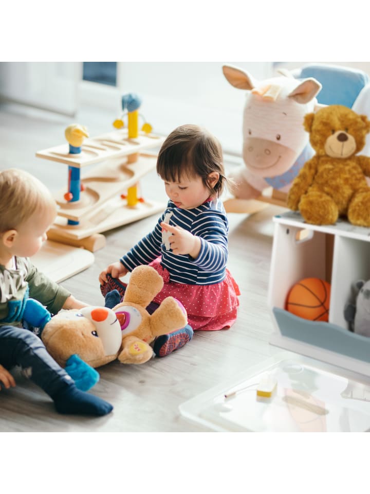 relaxdays Kinderregal in Bunt - (B)60 x (H)32,5 x (T)36 cm günstig kaufen onesize
