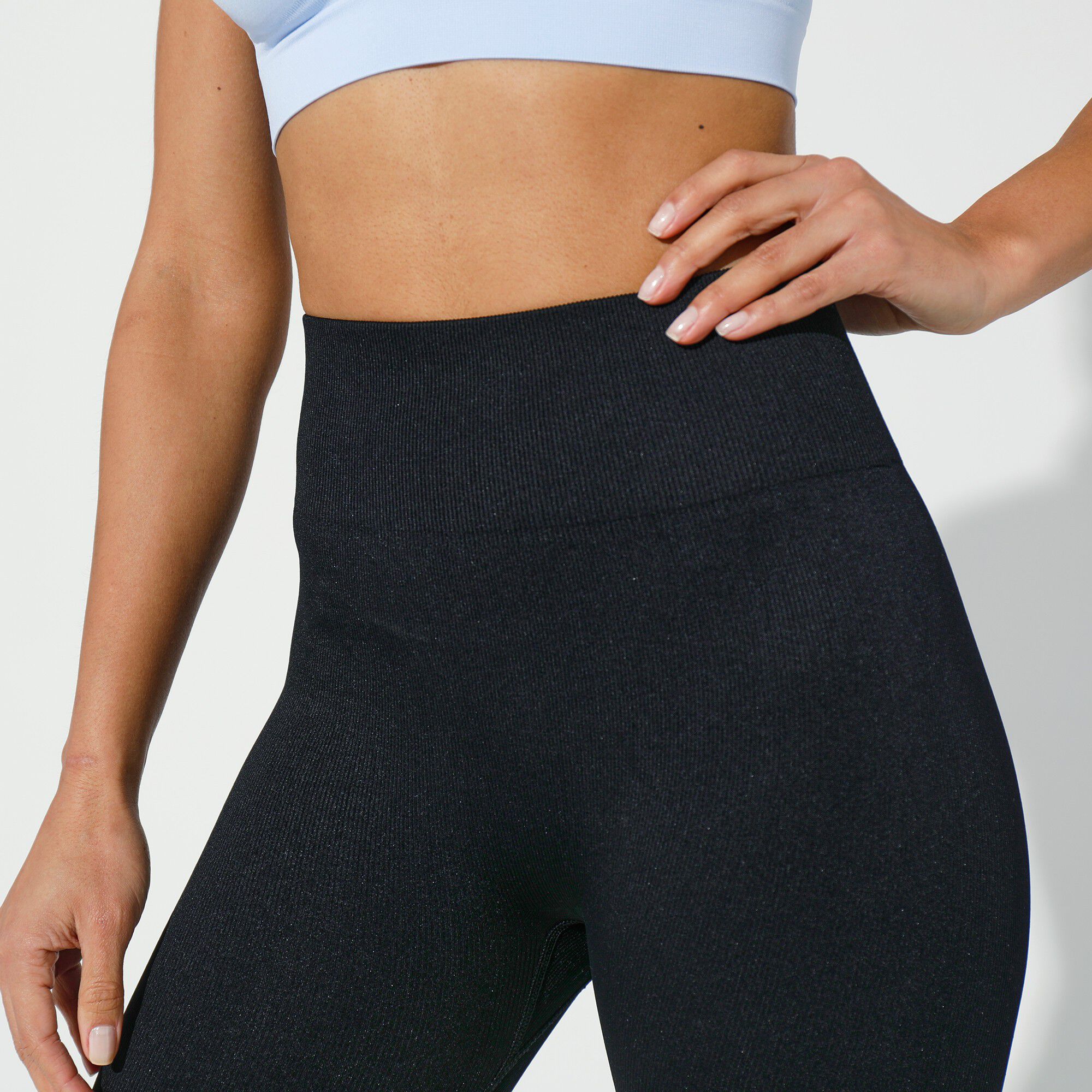 Legging maille extensible sans coutures