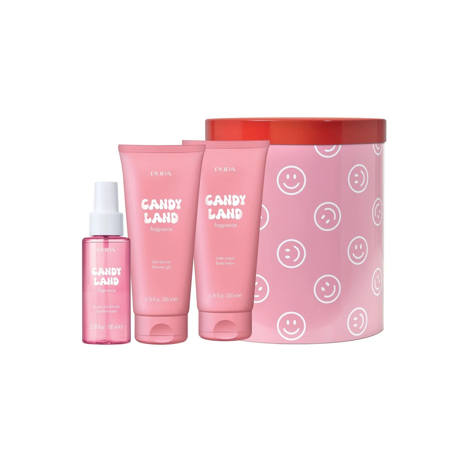 HAPPYBOX SADA 4 - CANDY LAND - Telové ošetrenia