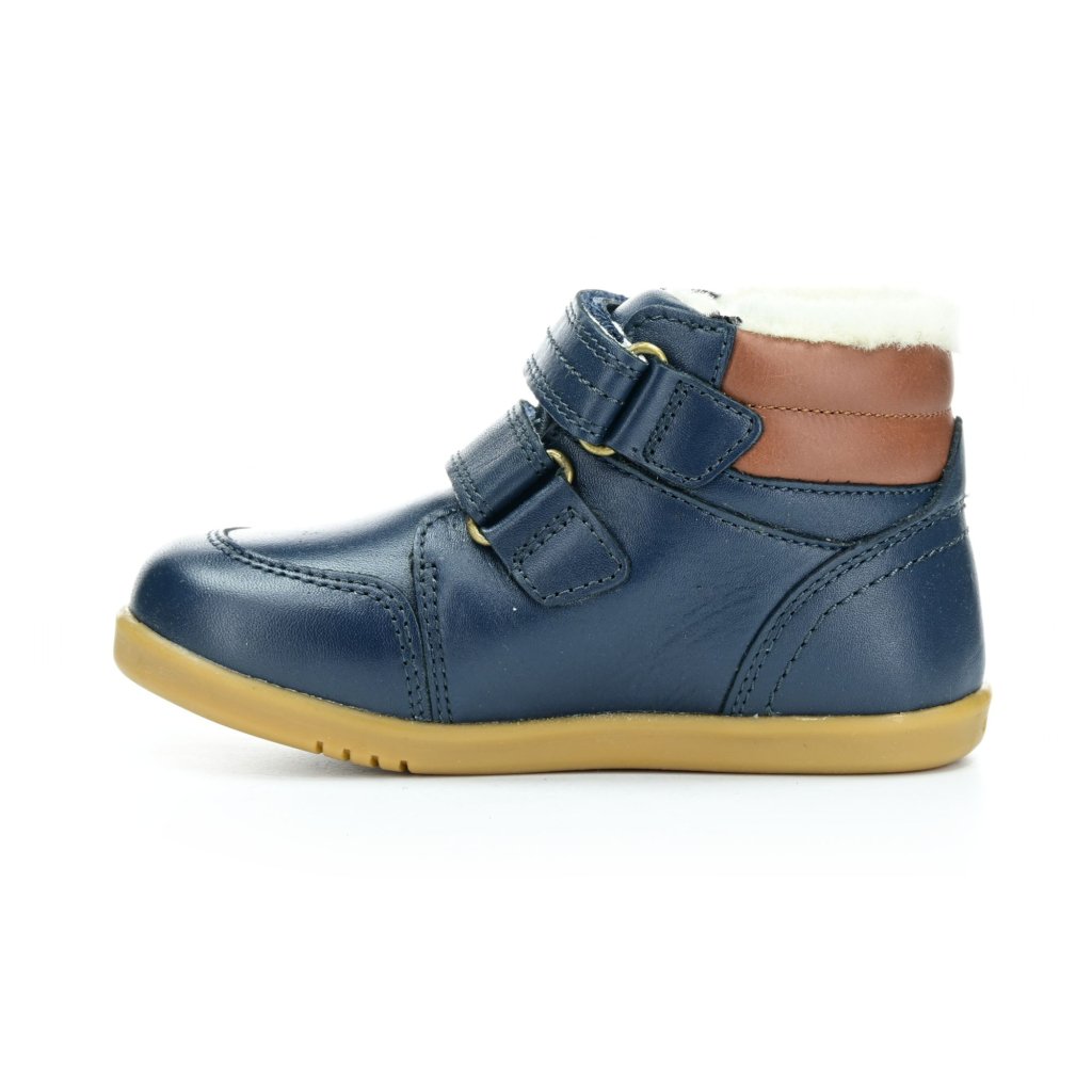 Bobux Timber Arctic Navy dunkelblaue gefütterten Stiefeletten