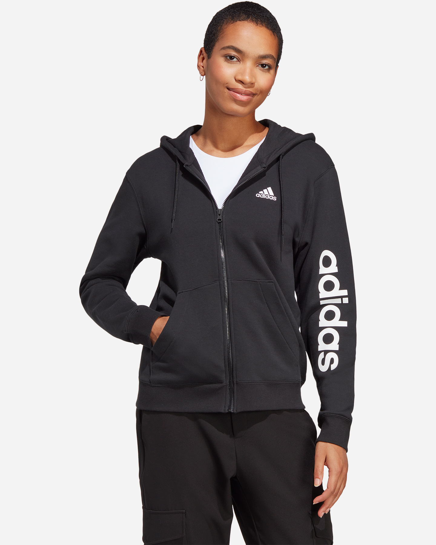Felpa Adidas Logo Linear W IC6863