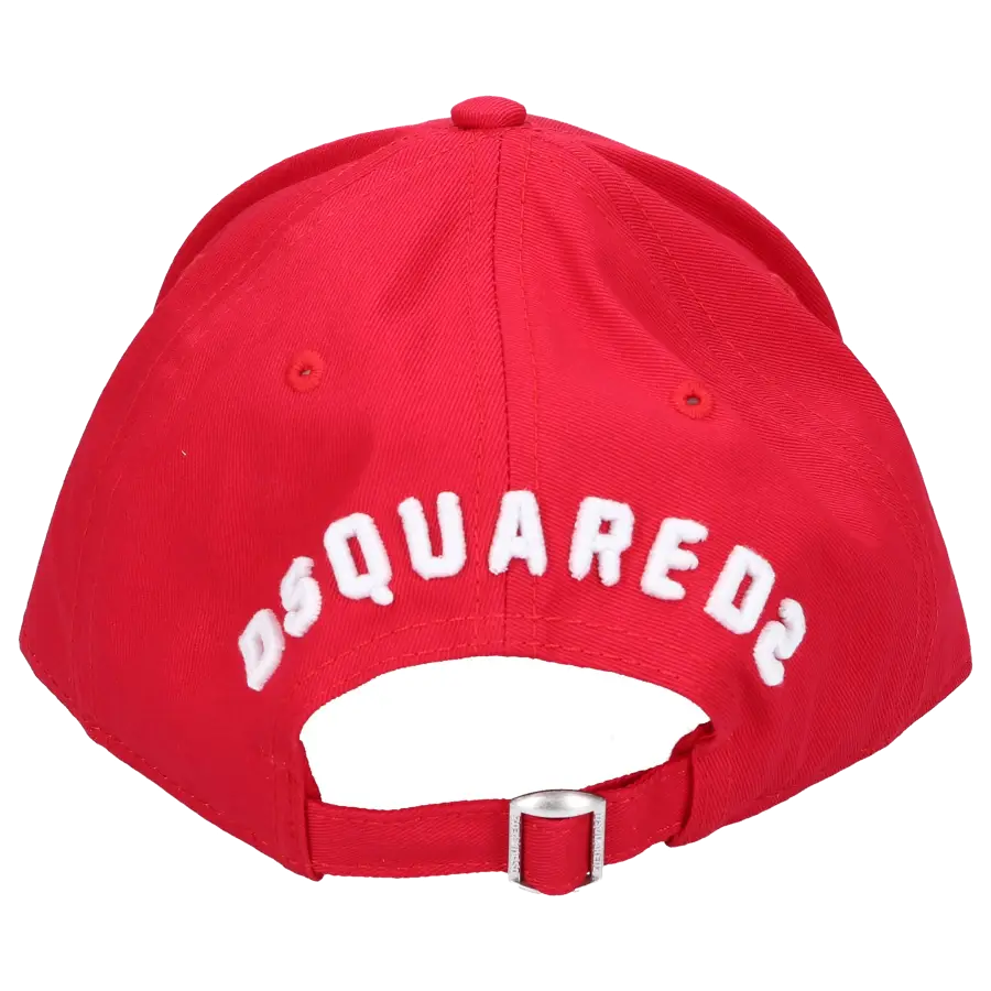 Dsquared2 - Snapback Cap BASEBALL Gabardine - rot