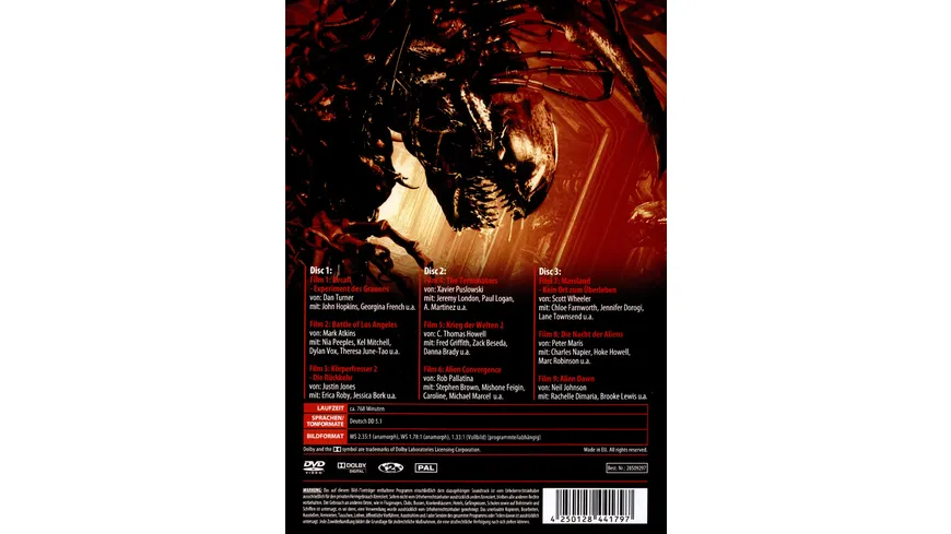 Sci-Fi-Terror - Die Alienbox  [3 DVDs]