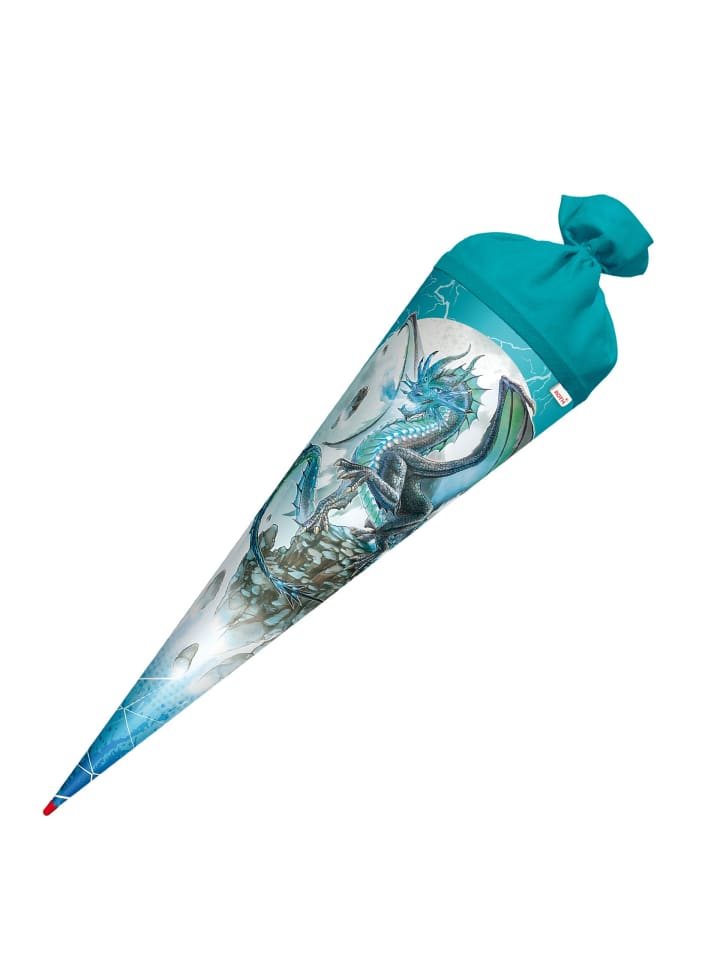 ROTH Schultüte groß Eisdrache 70 cm in Hellblau günstig kaufen onesize