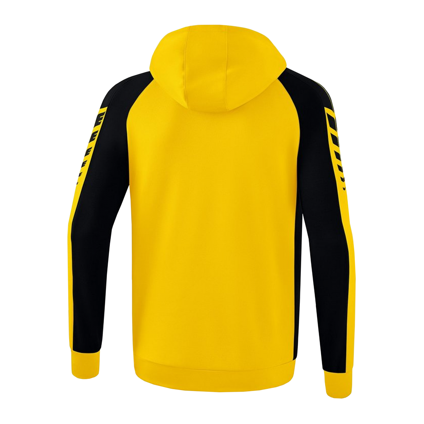 Erima SIX WINGS Kapuzenjacke Gelb Schwarz